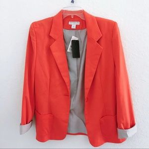 Cotton On coral large blazer